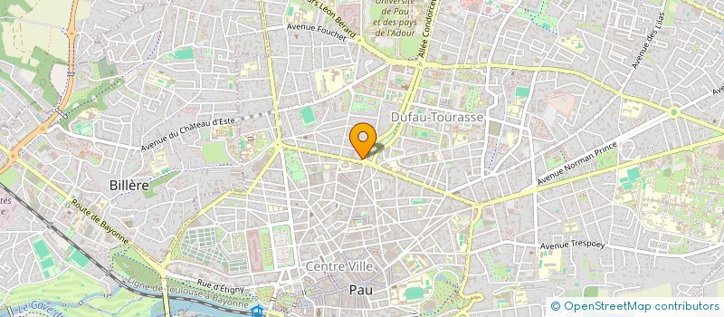 localisation de l'entreprise SOLIHA PYRENEES BEARN-BIGORRE à PAU