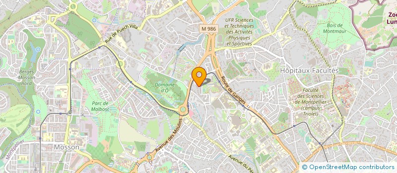 localisation de l'entreprise SOLIHA-SOLIDAIRE POUR L HABITAT HERAULT LANGUEDOC à MONTPELLIER