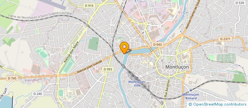 localisation de l'entreprise SOLIHA SOLIDAIRES POUR L' HABITAT ALLIER à MONTLUCON