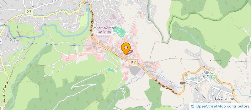 localisation de l'entreprise SOLIHA, SOLIDAIRES POUR L'HABITAT - ARDECHE à PRIVAS
