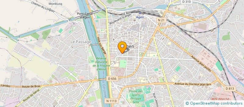 localisation de l'entreprise SOLIHA SOLIDAIRES POUR L'HABITAT LOT-ET-GARONNE  AGEN