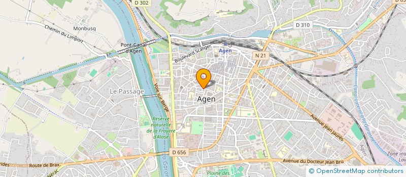 localisation de l'entreprise SOLIHA SOLIDAIRES POUR L'HABITAT LOT ET GARONNE à AGEN