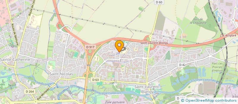 localisation de l'entreprise SOLIHA SOLIDAIRES POUR L HABITAT PAS DE CALAIS à SAINT-NICOLAS