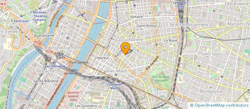 localisation de l'entreprise SOLIHA - SOLIDAIRES POUR L'HABITAT - RHONE ET GRAND LYON à LYON