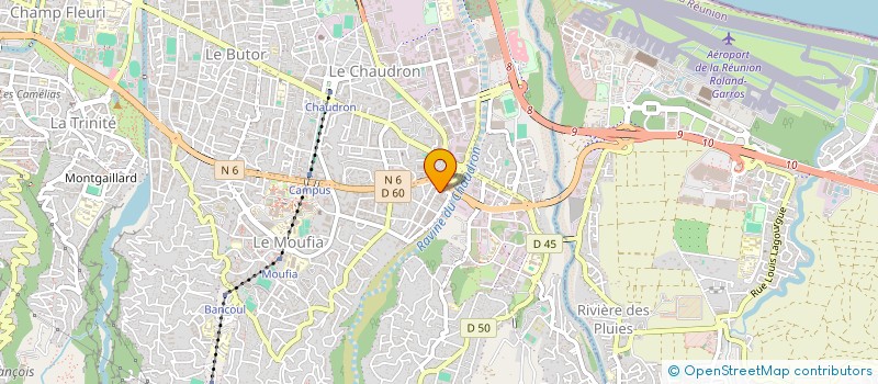 localisation de l'entreprise SOLIHA SOLIDAIRES POUR LHABITAT LA REUNION à SAINT-DENIS