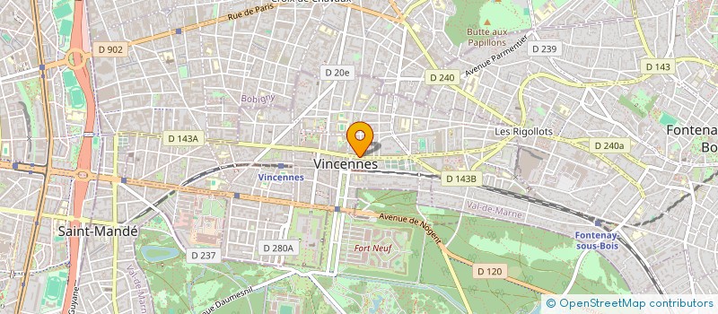 localisation de l'entreprise SOLIHA VINCENNES à VINCENNES