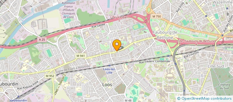 localisation de l'entreprise SOLILDEX à LOOS