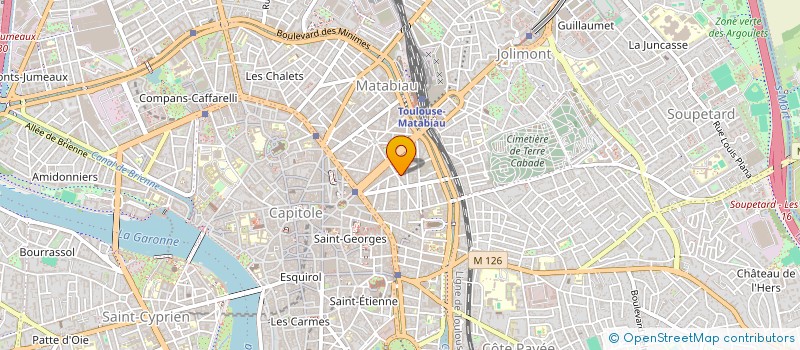 localisation de l'entreprise SOLILE  TOULOUSE