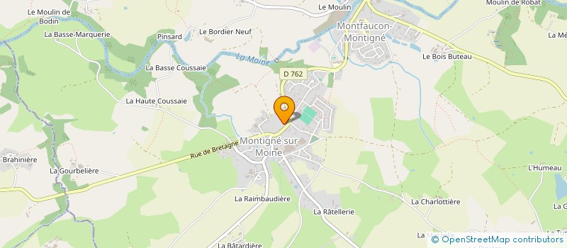 localisation de l'entreprise SOLILLE à SEVREMOINE