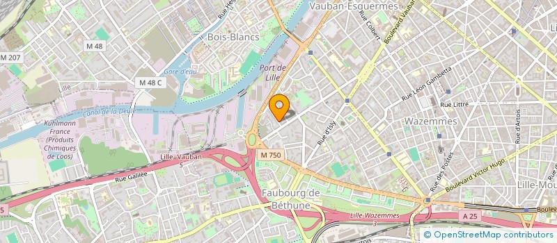localisation de l'entreprise SOLILO à LILLE