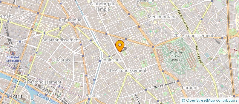 localisation de l'entreprise SOLILUNA  PARIS