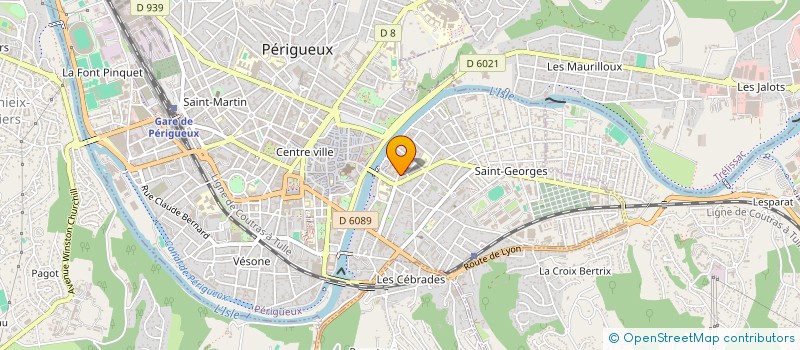 localisation de l'entreprise SOLIMA à PERIGUEUX