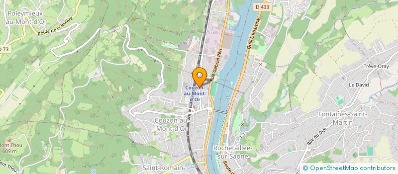 localisation de l'entreprise SOLIMA  COUZON-AU-MONT-D'OR