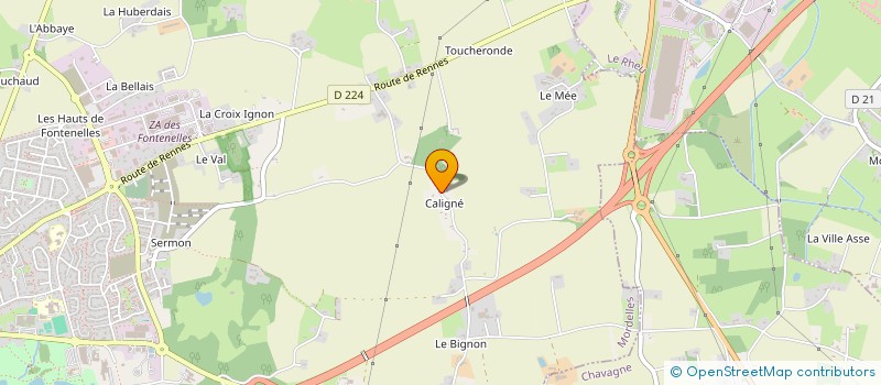 localisation de l'entreprise SOLIMA  MORDELLES