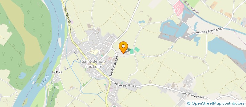 localisation de l'entreprise SOLIMAJ à SAINT-BENOIT-SUR-LOIRE
