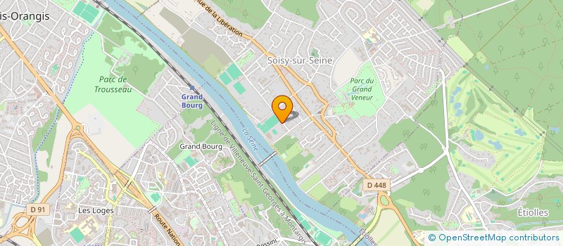 localisation de l'entreprise SOLIMAR à SOISY-SUR-SEINE