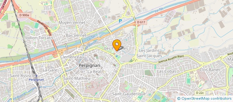 localisation de l'entreprise SOLIMAR  PERPIGNAN