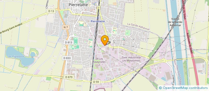 localisation de l'entreprise SOLIMMA à PIERRELATTE