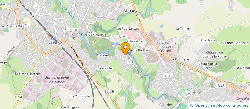 localisation de l'entreprise SOLIMMO  CUGAND