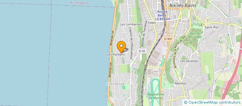 localisation de l'entreprise SOLIMO  TRESSERVE