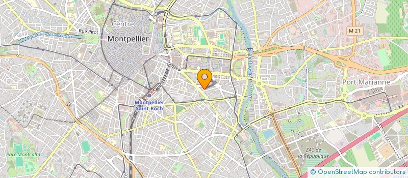 localisation de l'entreprise SOLIMOUV' à MONTPELLIER