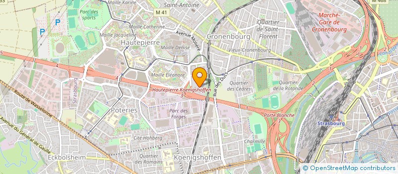 localisation de l'entreprise SOLIMPEX INTERNATIONAL à STRASBOURG