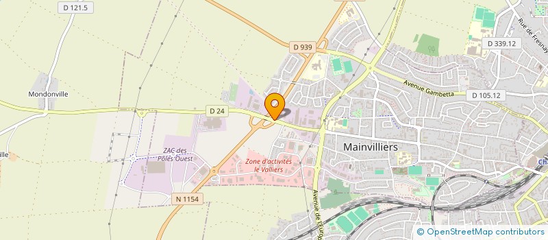 localisation de l'entreprise SOLIMUT ASSO à MAINVILLIERS