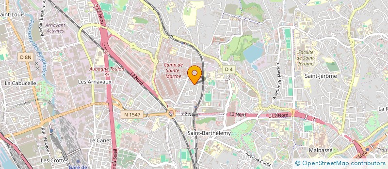 localisation de l'entreprise SOLIN à MARSEILLE