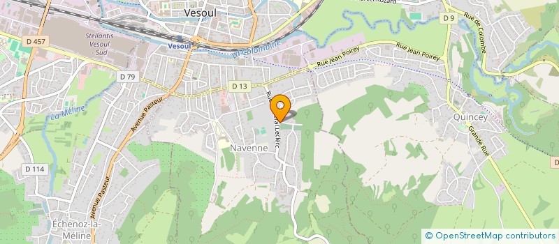 localisation de l'entreprise SOLINE  NAVENNE