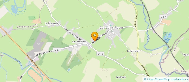 localisation de l'entreprise SOLINE  TORCY-LE-PETIT