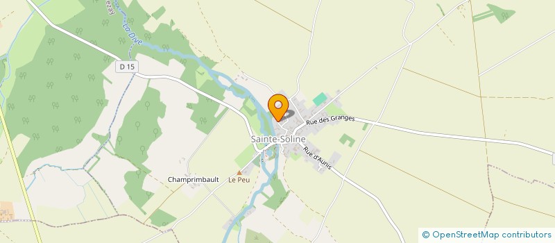 localisation de l'entreprise SOLINE PRECISION  SAINTE-SOLINE