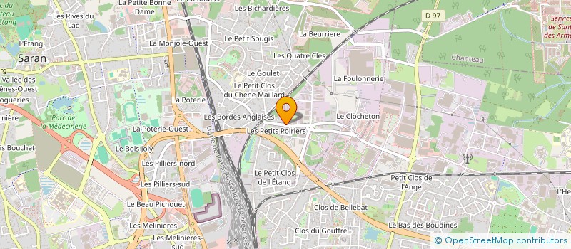 localisation de l'entreprise SOLINE TRANSPORT à SARAN