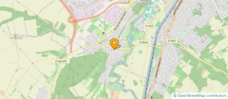 localisation de l'entreprise SOLINEST  BRUNSTATT-DIDENHEIM