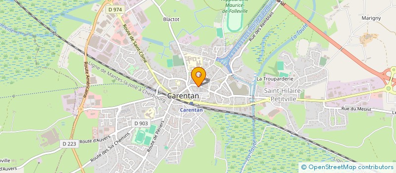 localisation de l'entreprise SOLINIA à CARENTAN-LES-MARAIS