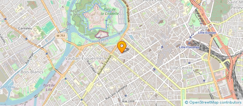 localisation de l'entreprise SOLINIGHT à LILLE