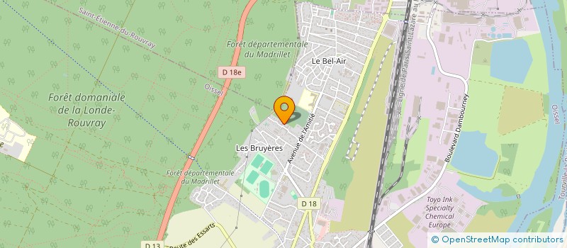 localisation de l'entreprise SOLINOR  OISSEL