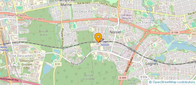 localisation de l'entreprise SOLINTYS  NOISIEL