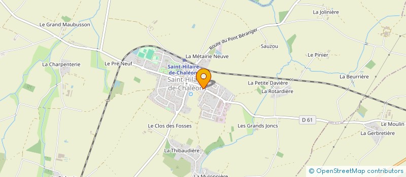 localisation de l'entreprise SOLINUAGE  SAINT-HILAIRE-DE-CHALEONS