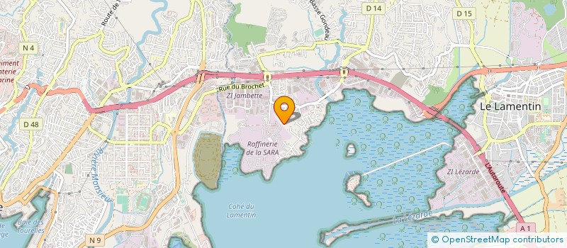 localisation de l'entreprise SOLINVEST 3  LE LAMENTIN