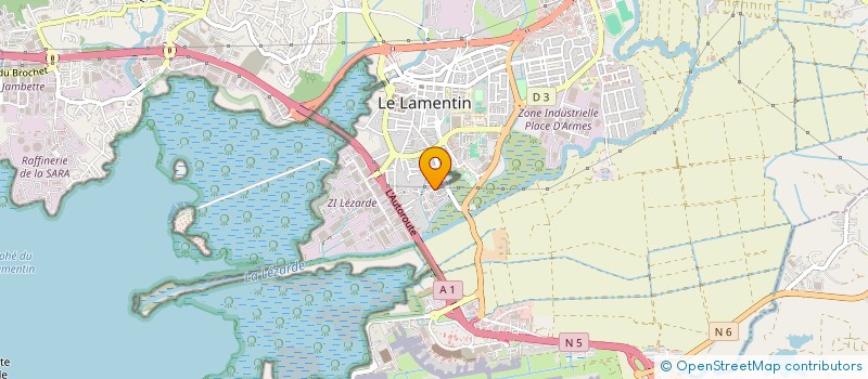 localisation de l'entreprise SOLINVEST 4  LE LAMENTIN