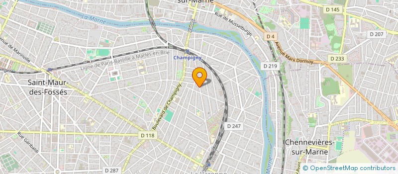 localisation de l'entreprise SOLIOTAIR à SAINT-MAUR-DES-FOSSES