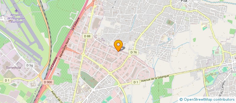 localisation de l'entreprise SOLIPAC  RIVESALTES