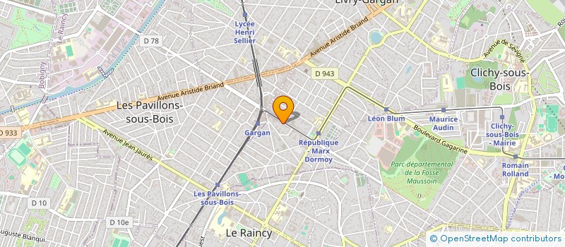 localisation de l'entreprise SOLIPRO  LIVRY-GARGAN