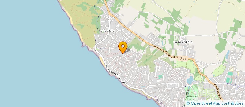 localisation de l'entreprise SOLIPRO à BRETIGNOLLES-SUR-MER