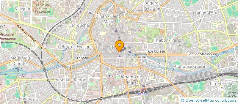 localisation de l'entreprise SOLIRENNES à RENNES