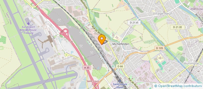 localisation de l'entreprise SOLIRESTO à SAINT-LOUIS
