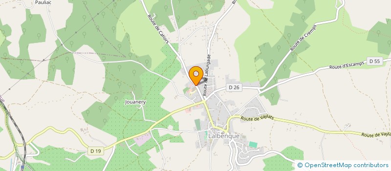 localisation de l'entreprise SOLIS à LALBENQUE