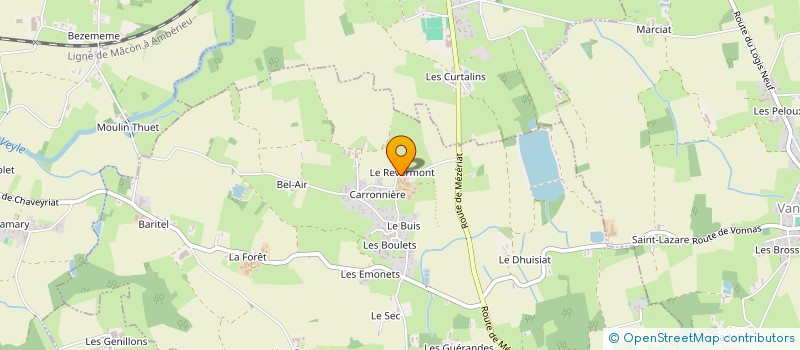 localisation de l'entreprise SOLIS à CHAVEYRIAT