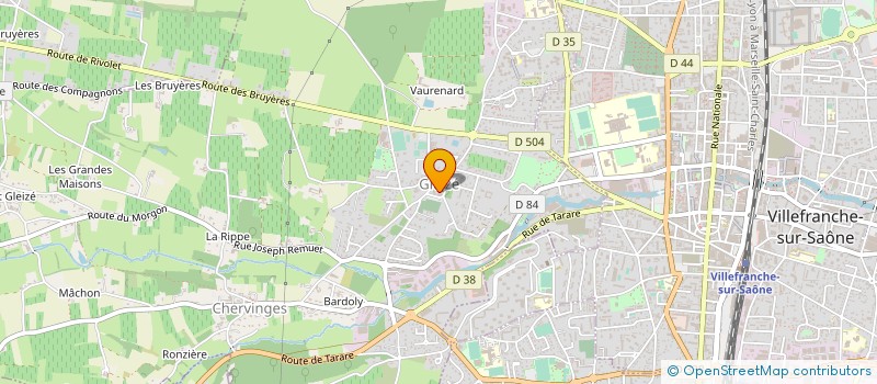 localisation de l'entreprise SOLIS  ARNAS