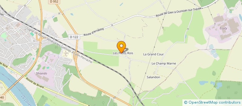 localisation de l'entreprise SOLIS à GIEN